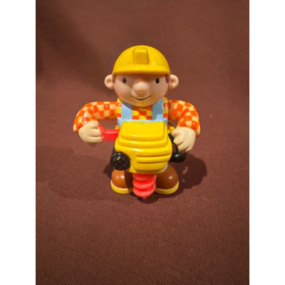 Bob The Builder Dirt Drilling Bob 3" Figurine